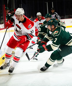 Charlotte Checkers at Iowa Wild